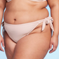 Wild Fable Women's High Leg Bikini Bottom Brown 2X with Side Tie