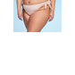 Wild Fable Women's High Leg Side-Tie Cheeky Bikini Bottom in Brown Size 1X