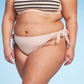 Wild Fable Women's High Leg Side-Tie Cheeky Bikini Bottom in Brown Size 1X