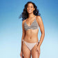 Wild Fable Women's XS Brown Side-Tie Cheeky Bikini Bottom