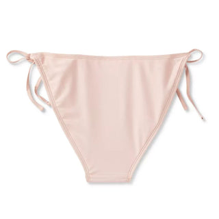 Wild Fable Women's XS Brown Side-Tie Cheeky Bikini Bottom