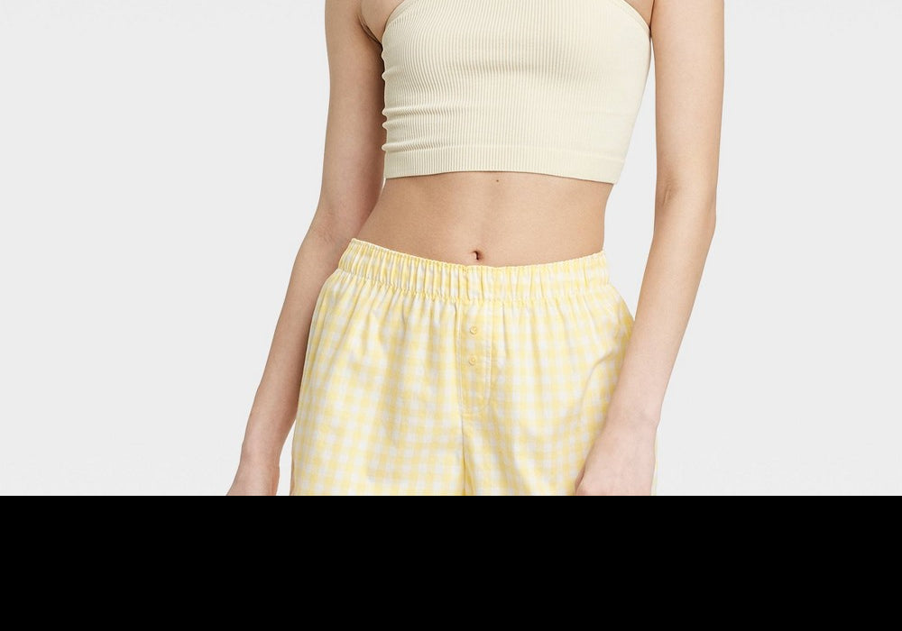 Colsie White Halter Brami for Women Size M