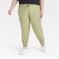 All in Motion Women's Cargo Pants Stretch Woven Olive Green Size XXL