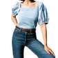 Nation Ltd - Naya Puff Sleeve Top