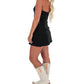 Day + Moon - Cheer You On Denim Mini Dress