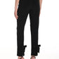 Frank Lyman - Frank Lyman Black Straight Pull-On Pants