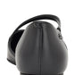 Calvin Klein Women's Sannie D'orsay Pointed Toe Flat Black Size 8.5 M