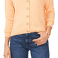 Vince Camuto Women's Button V Neck Sweater Yellow Size Medium
