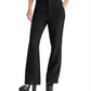 Steve Madden Waverly Sequin Stripe Kick Flare Pants Black
