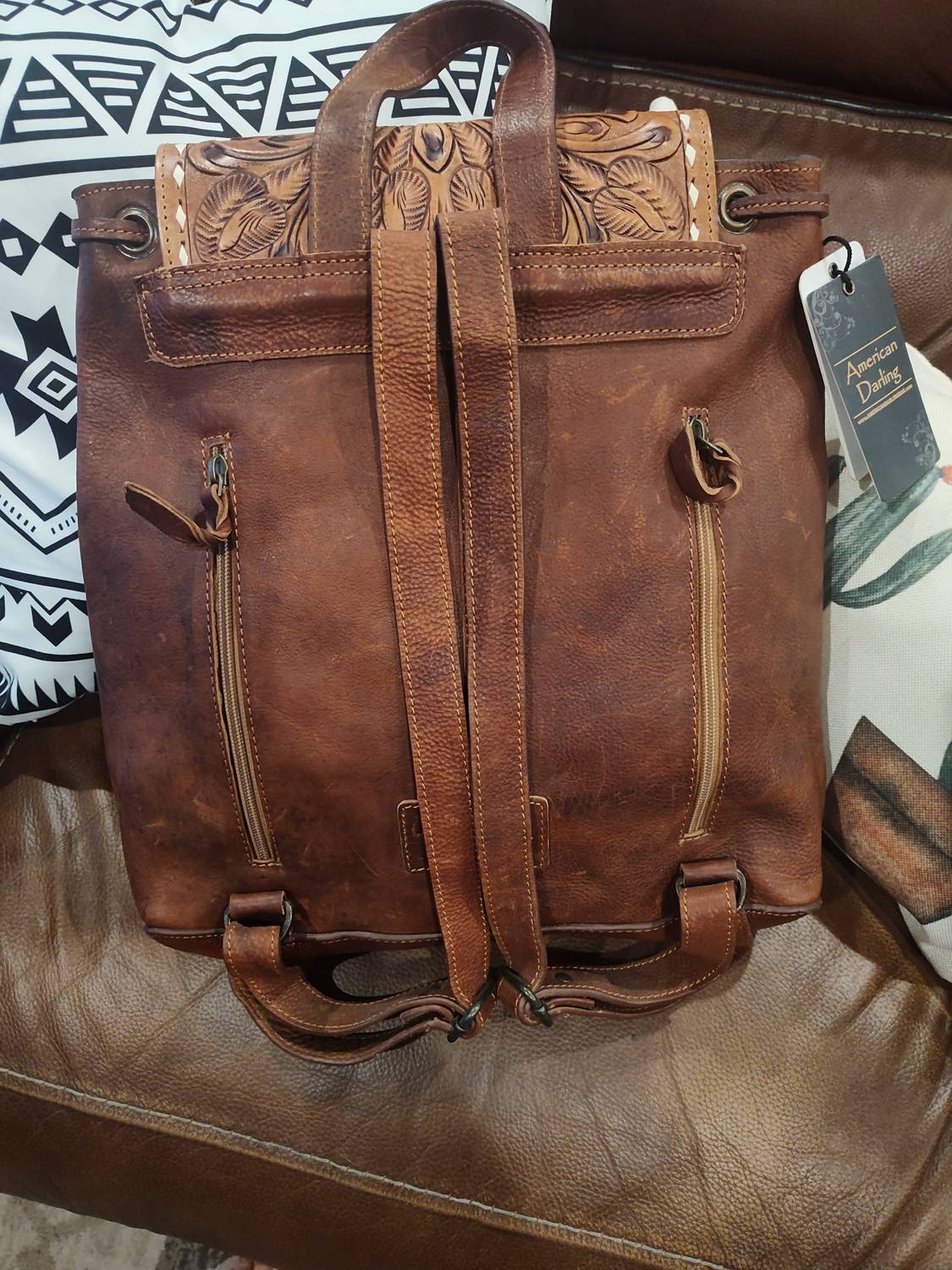 American Darling - Cowhide Leather Backpack