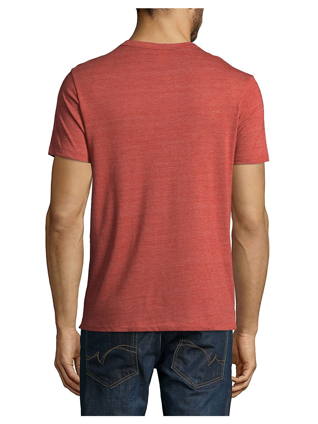 Alternative Apparel Men's Eco-Jersey Crew T-Shirt Blue Size XL