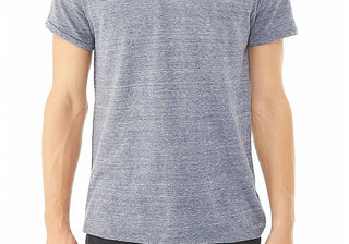 Alternative Apparel Men's Eco-Jersey Crew T-Shirt Blue Size XL