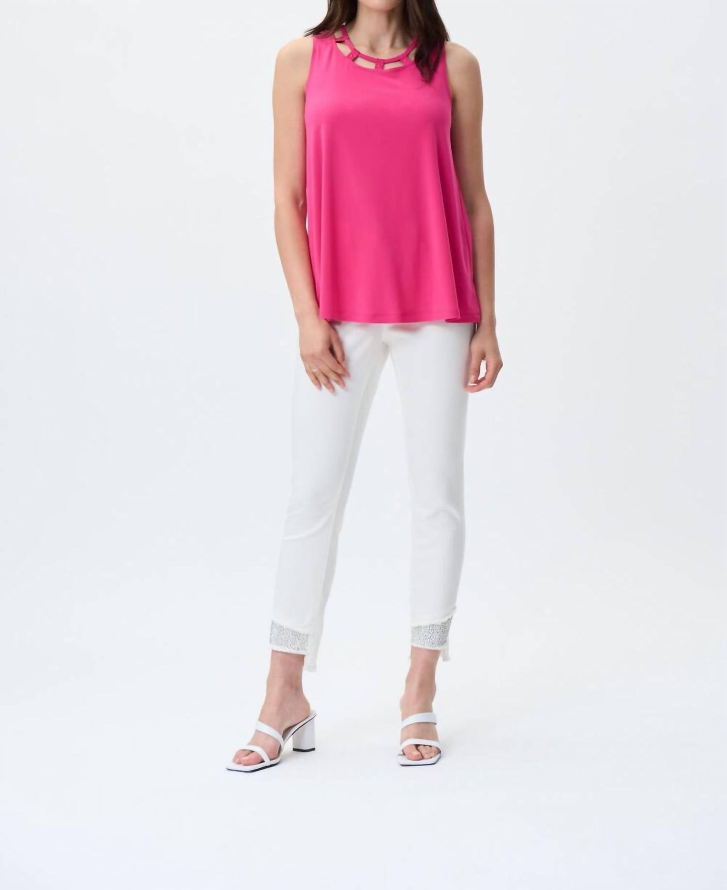 Joseph Ribkoff - Cut-out Neckline Top