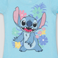 Blue Girls Lilo & Stitch Graphic Tee Size S