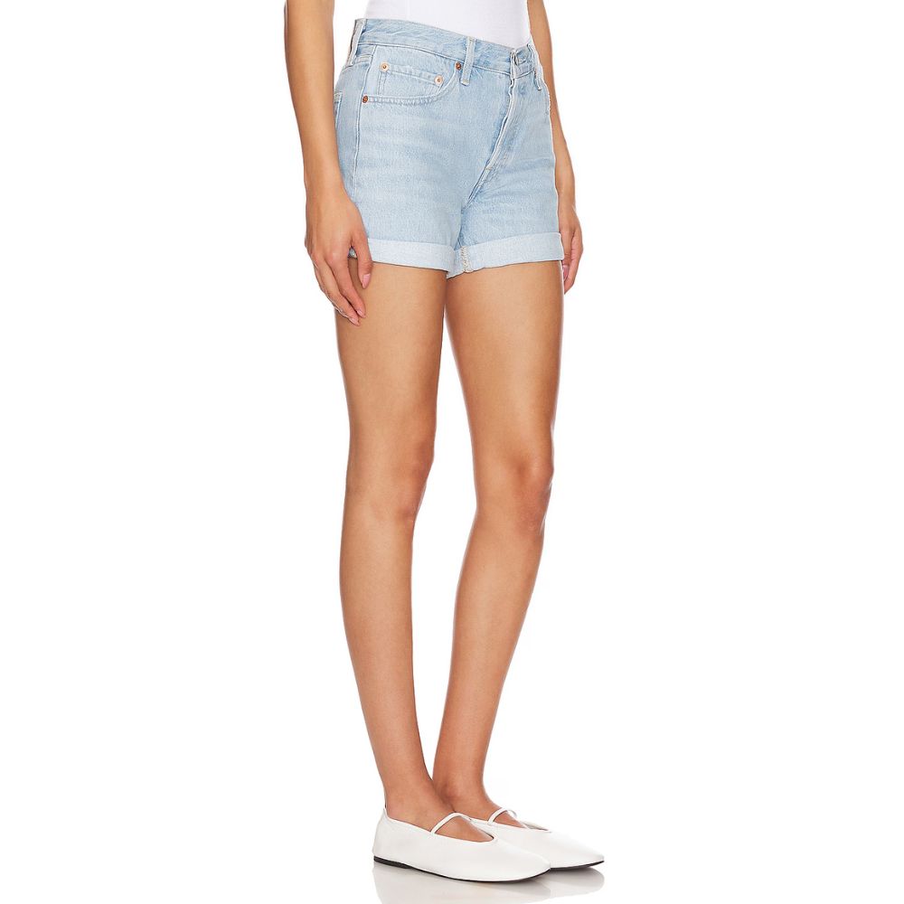 Levi's 501 Rolled Denim Shorts