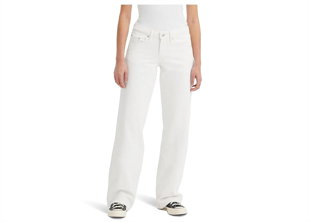 Levi's(r) Premium Low Loose (White Squared) Women's Jeans White