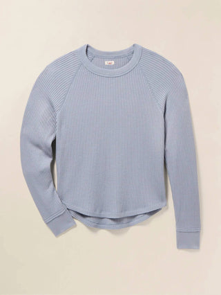 Faherty - Legend Waffle Layering Top