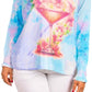 Gigi Moda - Daria Batwing Sweater With Martini Print
