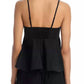 Steve Madden - Delta Peplum Spaghetti Strap Top