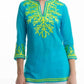 Gretchen Scott - Cotton Embroidered Reef Tunic
