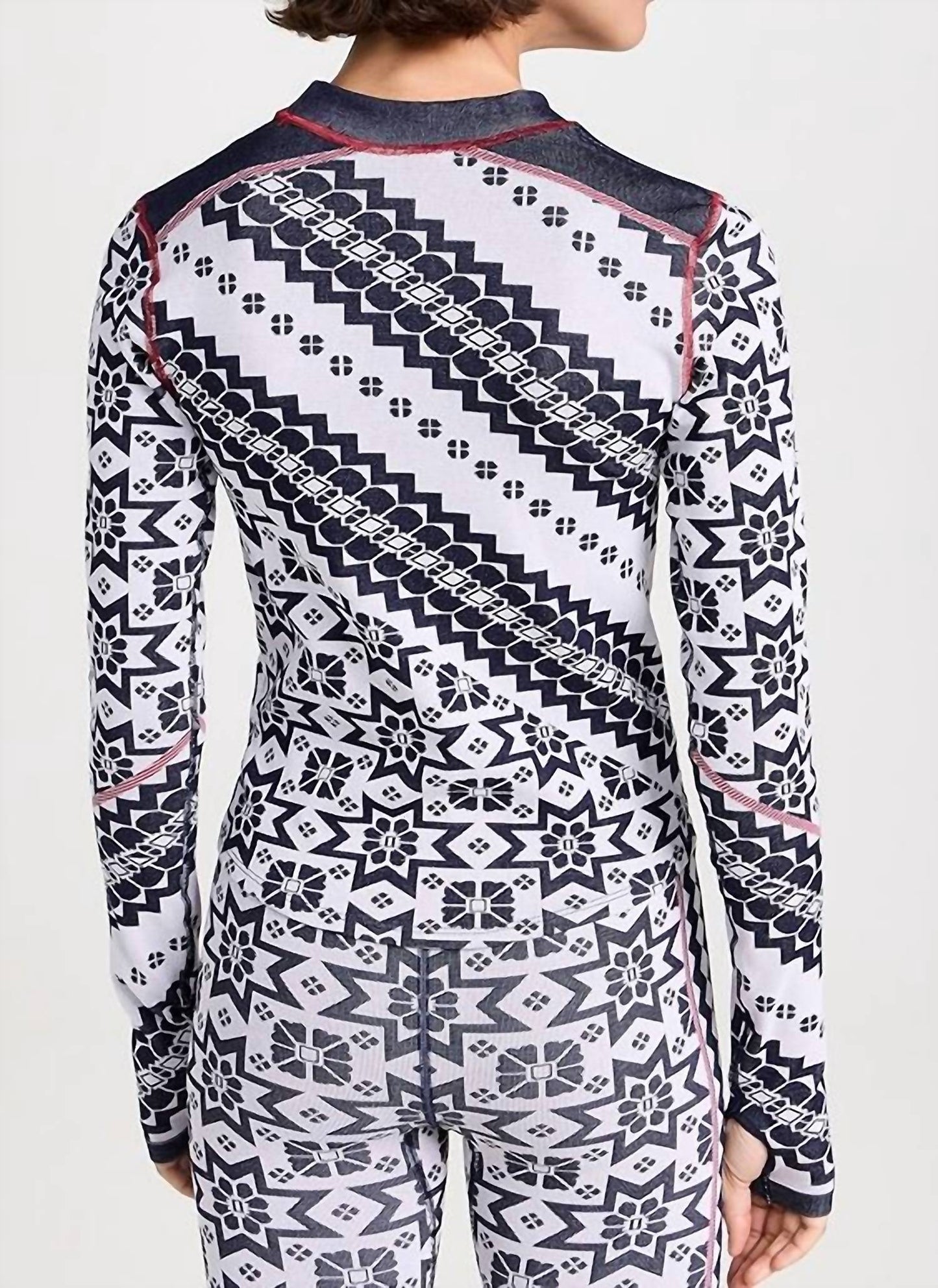Free People - Myoko Jacquard Long Sleeve Layer Top