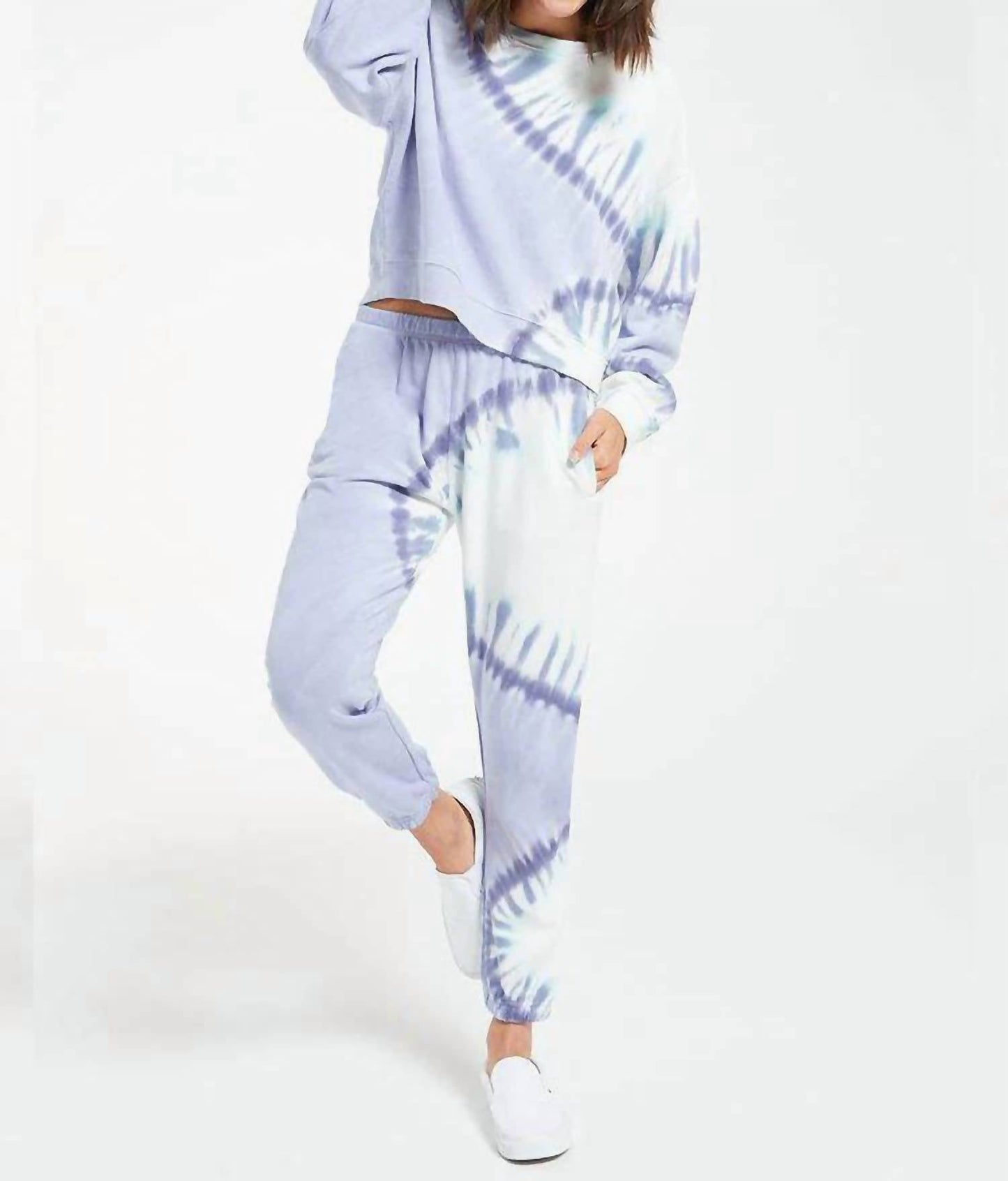 Z Supply - Spiral Tie Dye Sweatshirt
