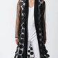 Joseph Ribkoff - Dots Appliqué Mesh Cover Up Jacket