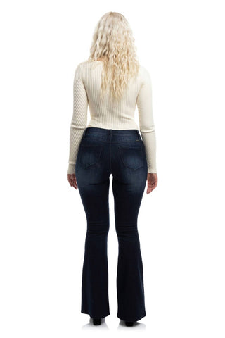 1822 Denim - Long Mid-rise Vintage Flare Jeans