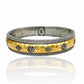 Tat2 Designs - Women's Labradorite Coin Bangle
