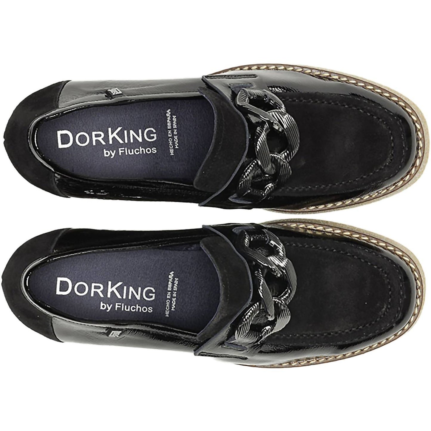 Dorking By Fluchos - Women's Oprah Heeled Leather Shoes