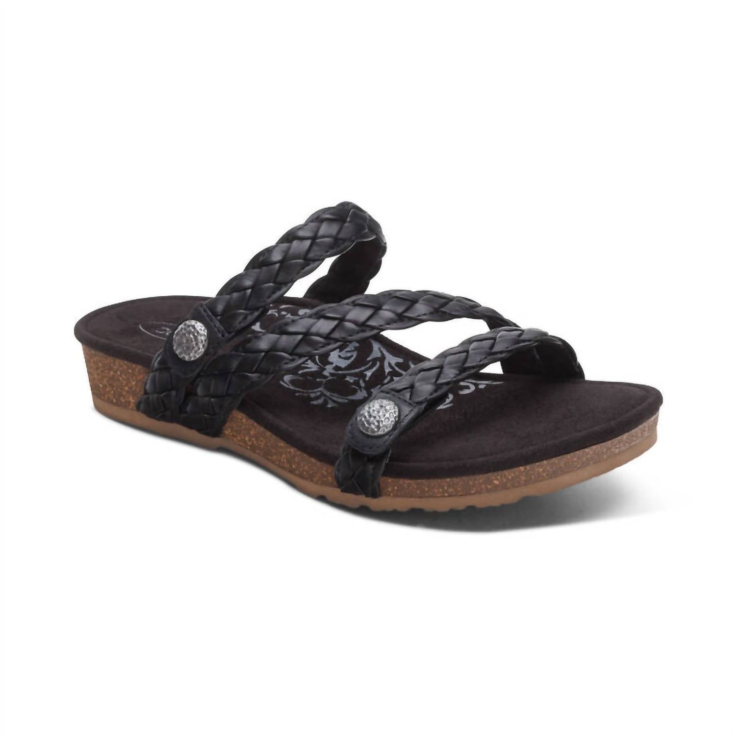 Aetrex - Women's Josie Braided Slide