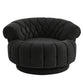 Round Swivel Accent Chair With Rotation