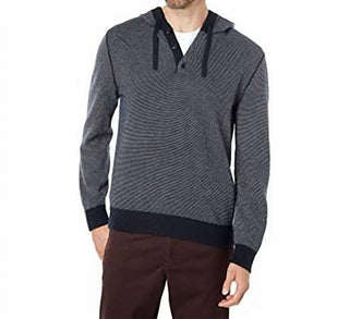 Vince - Birdseye Henley Hoodie