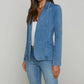 L'Agence - Baldwin Denim Blazer