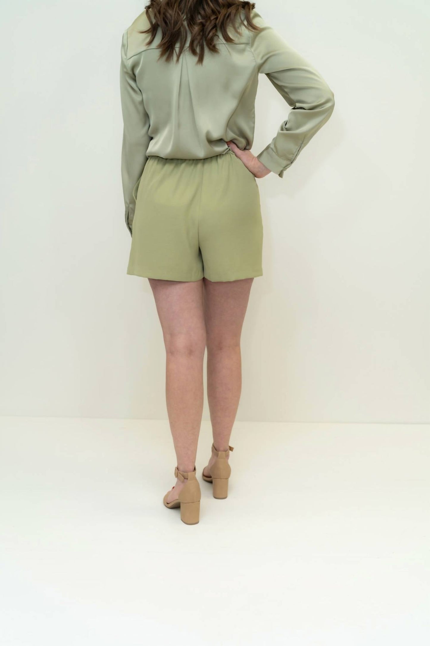 Skies Are Blue - Sienna Eco-friendly Tailored Shorts