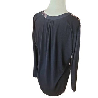 Lysse - Blurred Print Henley Blouse