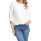 Karen Kane - Drape Front Top