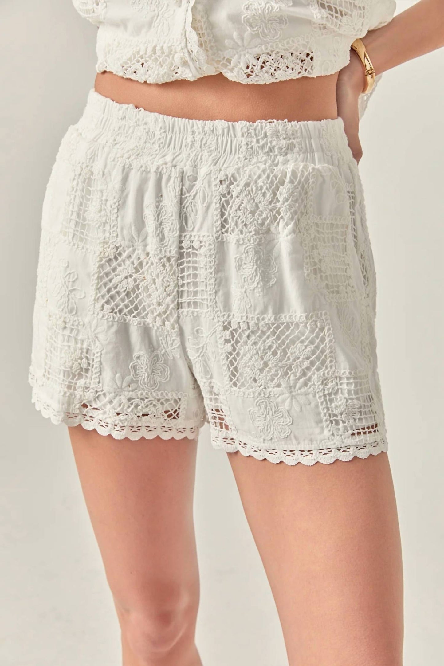 English Factory - Ibiza Embroidered Shorts