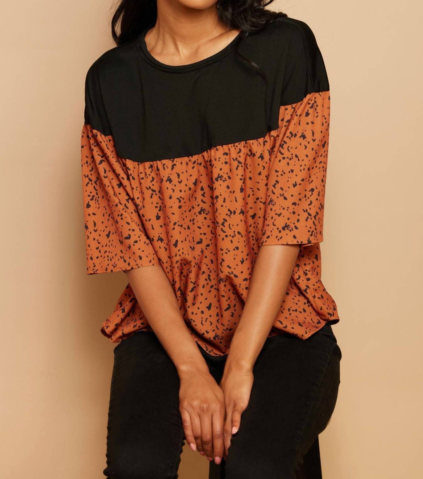 Eva Franco - Celeste Top - Jungle Dot