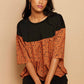 Eva Franco - Celeste Top - Jungle Dot