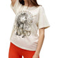 Daydreamer - Stevie Nicks Metallic Boyfriend Shirt