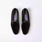 Bowhill & Elliott - Women's Velvet Plain Albert Slipper