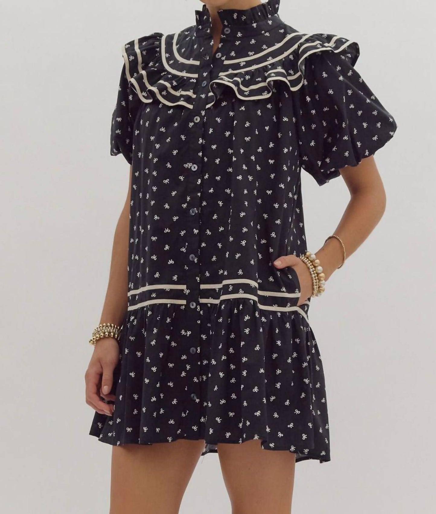 Entro - Girl On The Go Bow Dress