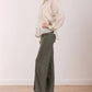 Avenue Montaigne - Flavia Linen Palazzo-style Pants