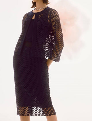 Joseph Ribkoff - Embroidered Formal Pullover