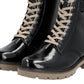 Remonte - Women's Crashlack Patent Leather Lace Up Boots