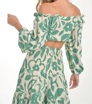 Steffany Milano - Off-shoulder Set