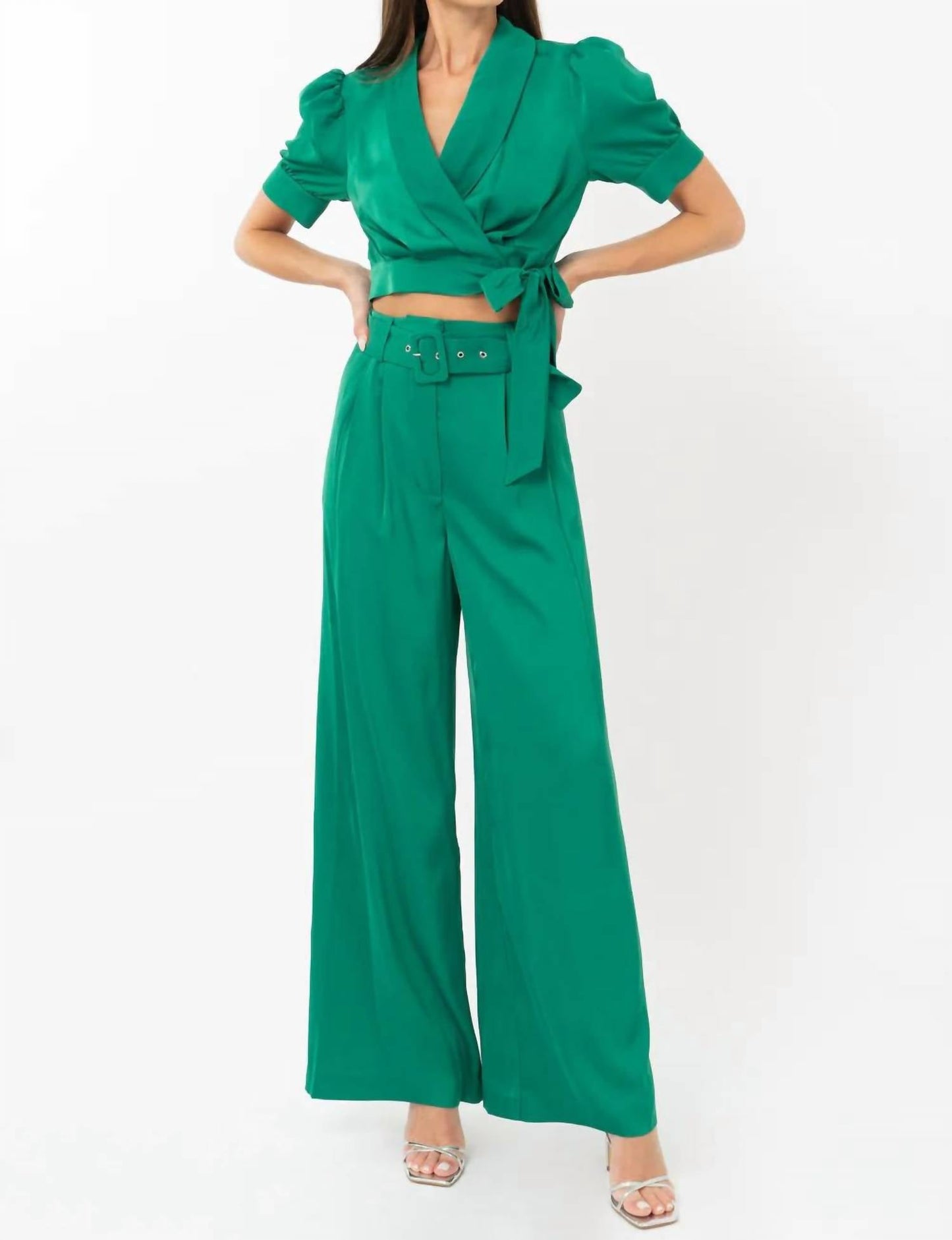 Adelyn Rae - Keva High Waisted Trousers