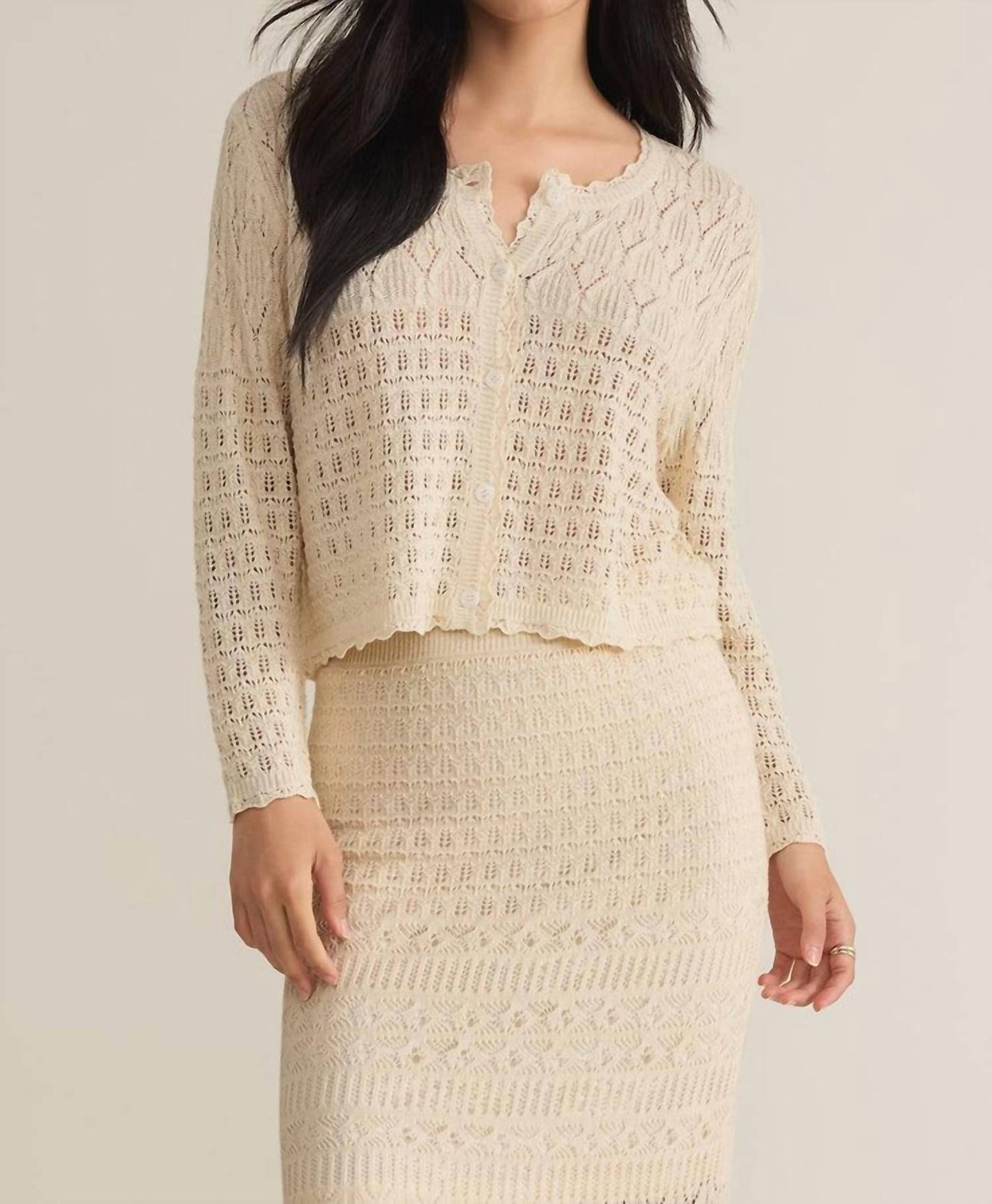Z Supply - Cardi Crochet Top