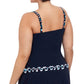 Profile By Gottex - Plus Size Shirred Underwire Tankini Top